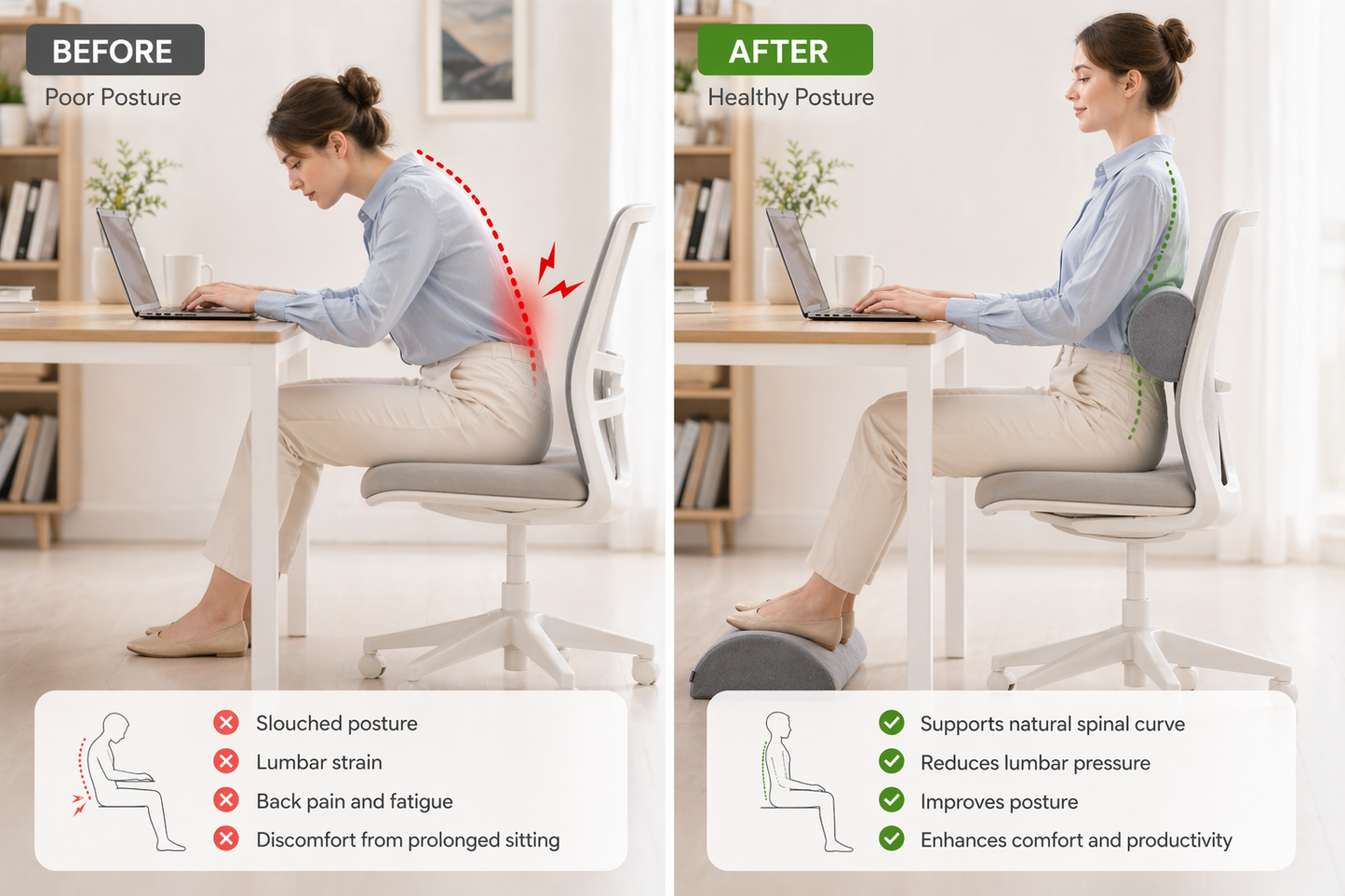 Lumbar Support Pillow